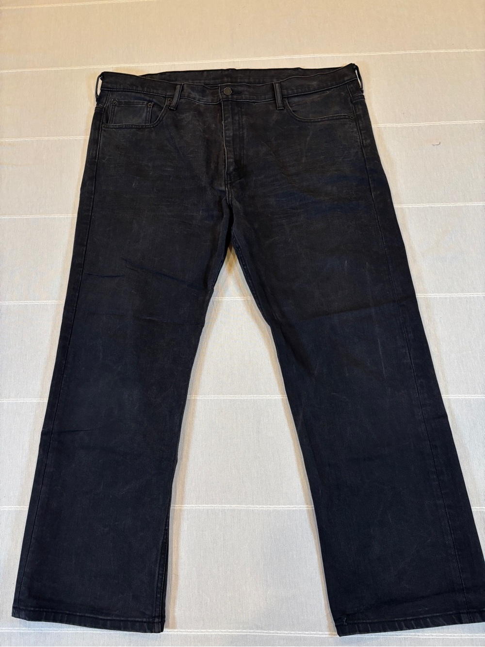 Levi’s 569‎ Loose Straight Jeans Men’s W40 L30 Black Washed Denim